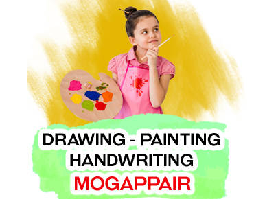 drawing painting handwriting classes in Mogappair East, Nolambur, Maduravoyal, Koyambedu, Anna Nagar, Mogappair West, Ambattur, Padi, Chennai